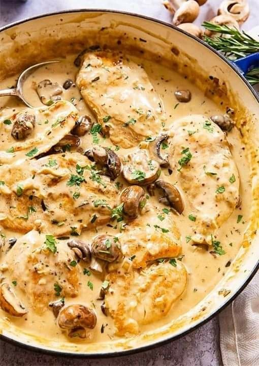 MUSHROOM AND CHICKEN SOUP – Best Recipes